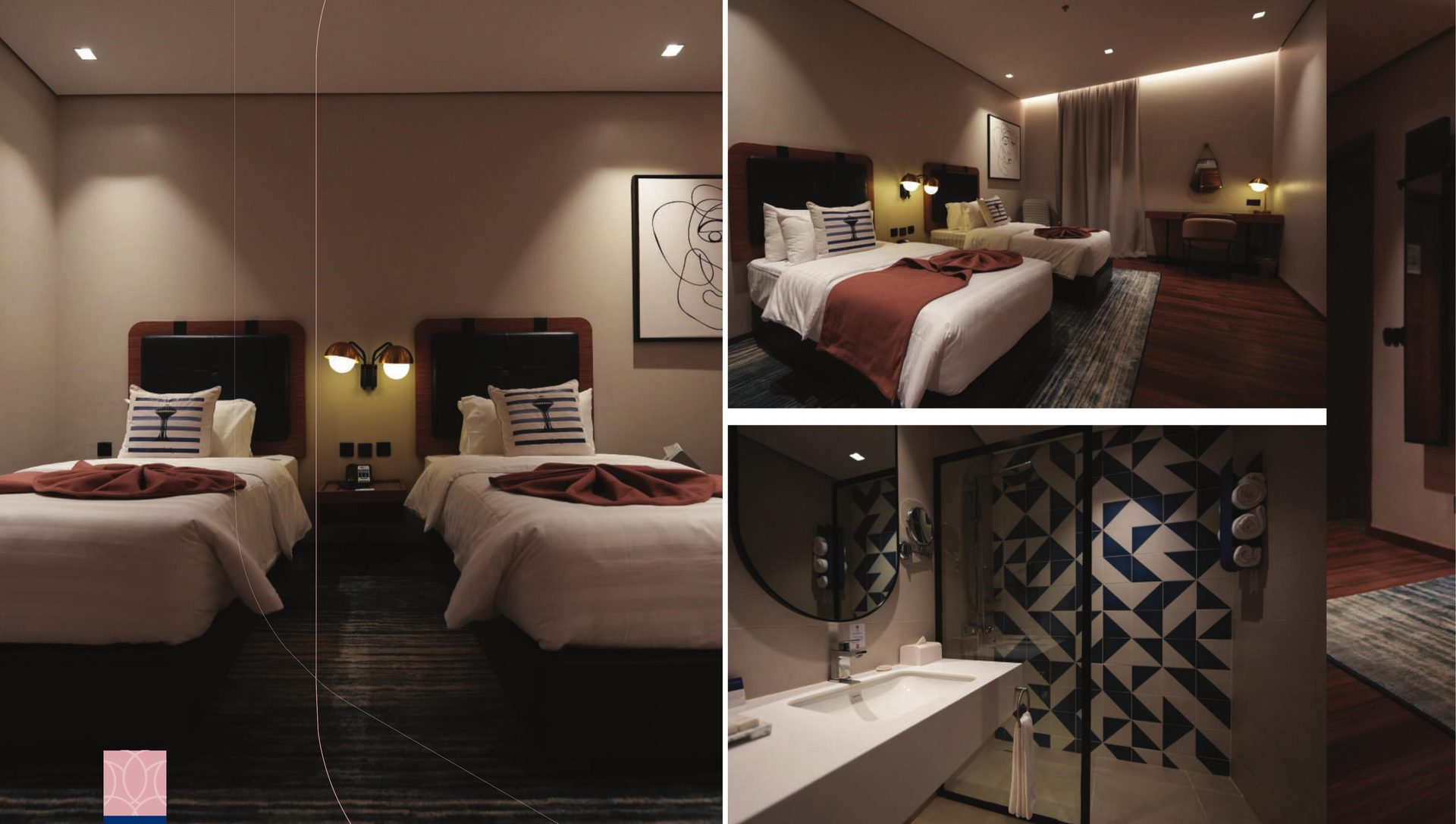 تفاصيل Twin Room في فندق ناس